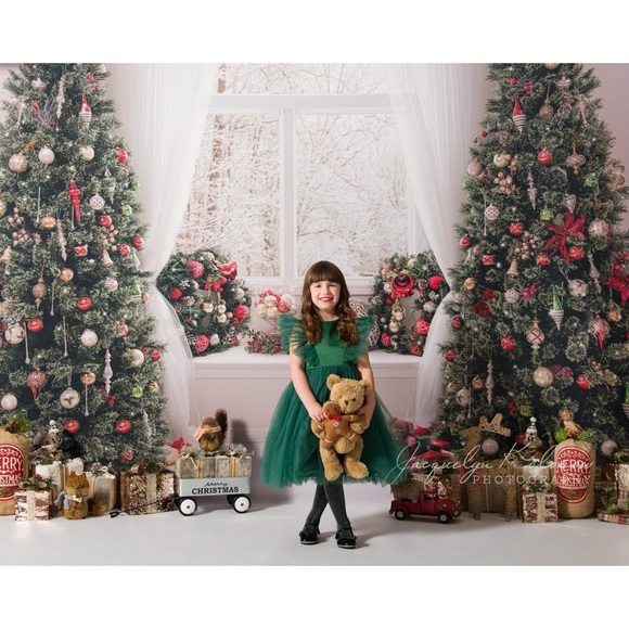 Trish Scully Milly Emerald Dress - Picture 1 of 9